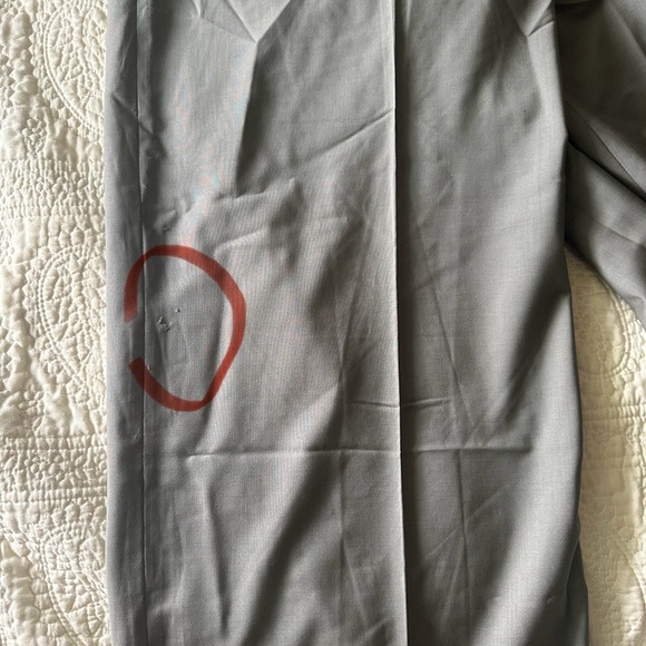 ZW COLLECTION ASYMMETRIC WAIST WOOL PANTS - Picture 11 of 11